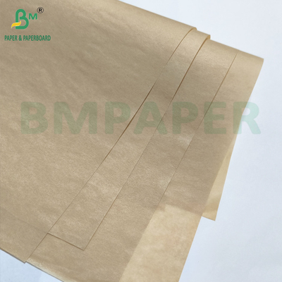 Papel de embrulho de sanduíche Natural Marrom 40 gm 45 gm Papel à prova de gordura