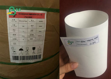 rolo do papel do produto comestível de 100gsm 120gsm 140gsm, papel de embalagem Branco para as placas de papel