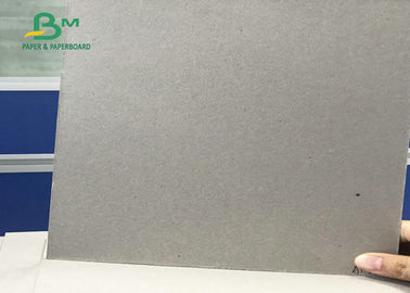 Papel médio ondulado a polpa reciclada tomada partido dobro sem revestimento laminou a placa cinzenta para a caixa de embalagem