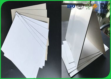 papel frente e verso revestido resistente Rolls para imprimir, papel do rasgo 450g do cinza de C1S