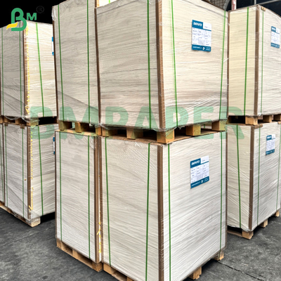PET óleo / papel branco impermeável placa 280gm Para caixas de refeições embalagens de panificação