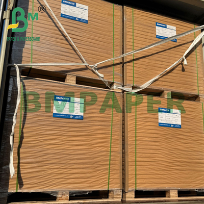 Cartão Metalizado Biodegradável Durável de 16pt para Caixas de Cigarro 31 x 43"