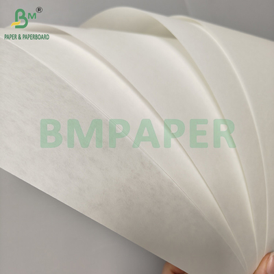 60gm 80gm Material de alta fibra Ultra alta resistência à tração Papel Kraft branco para embalagem