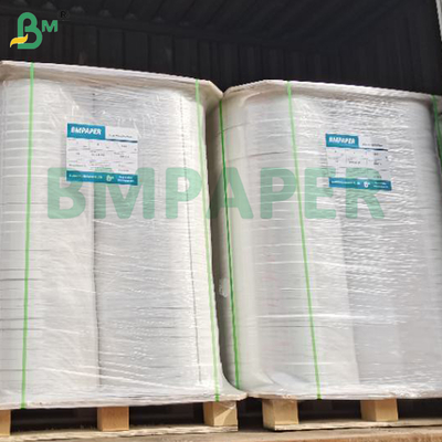 24g 28g 6000m Rolo Branco Grau Alimentar boa rigidez Papel de embalagem de palha para bebidas