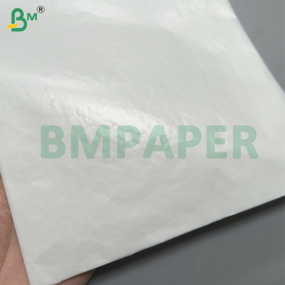 Papel de cera não pegajoso de qualidade alimentar Papel de embrulho de 25 gm Papel de revestimento de alimentos branqueado