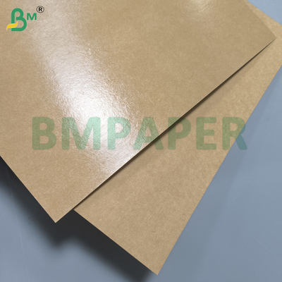 Tigela de Comida para Levar Usa Papel Kraft com Revestimento PE em um Lado à Prova de Vazamento