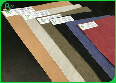 Rasgo Eco resistente - papel de embalagem lavável 0.55mm colorido amigável de 0.3mm Para sacos de DIY