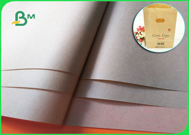Rolo branco biodegradável do papel do rolo do papel do produto comestível de FDA/50gsm 60gsm Brown