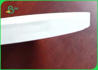 Embalagem Compostable 100% pura imprimível do papel de palha 60gsm do papel de embalagem Da polpa em Rolls