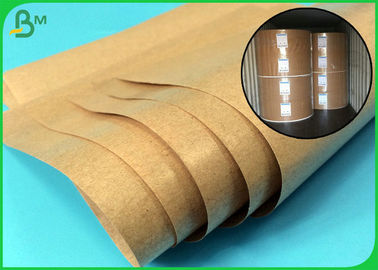Papel de embalagem revestido de Brown do PE resistente à prova de graxa e de alta temperatura