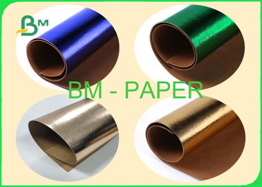 ouro lavável do papel de embalagem de 0.55mm/Ouro/verde/azul de Rosa para sacos brilhantes