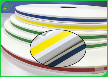 o papel de embalagem branco &amp; a cor de 60gsm 120gsm Modelaram o papel do ofício para os tubos de papel da palha