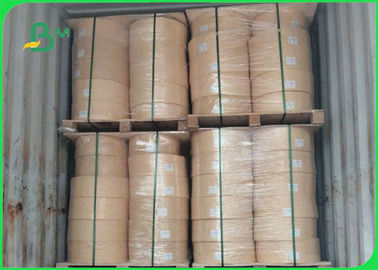 Rolo do papel de embalagem De produto comestível de polpa de madeira 60gsm 120gsm do Virgin para a fatura das palhas
