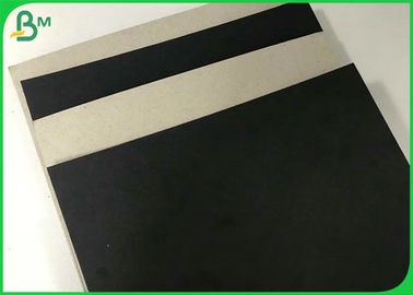 cartão de papel laminado 2MM preto de 1.5MM com cinza sem parte traseira da laminação