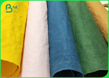 Papel de embalagem lavável multicolorido de resistência de rasgo para os sacos plicativos