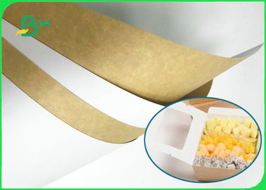 Rigidez dura 250gsm - papel superior branco do forro de 360gsm Kraft para fazer caixas do leite