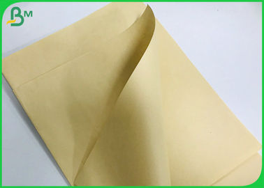 O papel Unbleached de bambu do forro do material 70gsm 80gsm Kraft da polpa para o envelope ensaca