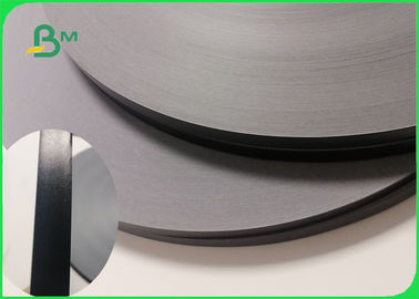Matéria prima de papel preta do rolo 60gsm 120gsm do produto comestível para as palhas de papel
