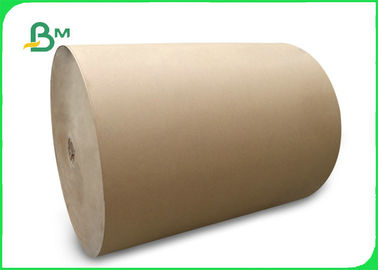 papel de 160gsm Brown Kraft Testliner para a polpa reciclada 135cm do papel de embrulho