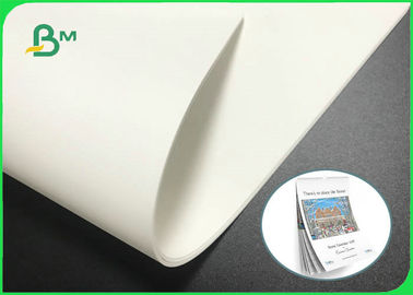 De papel de pedra brancos Waterproof &amp; rasgam 120gsm resistente - 450gsm para calendários