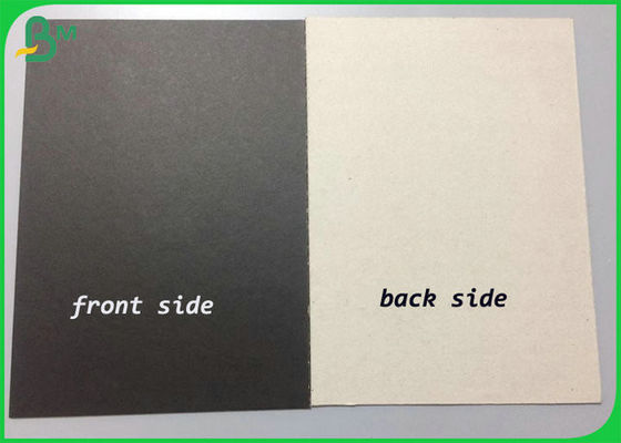 2mm 3mm Grey Back Laminated Black Paperboard reciclado para dobradores dos arquivos