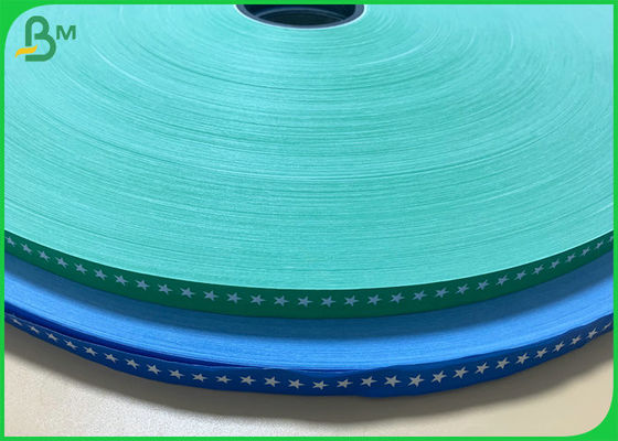A largura verde preta azul 60gsm 120gsm de 15mm coloriu Straw Base Paper