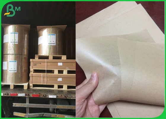 Papel de embalagem de produto comestível da cor 70gsm 80gsm de Uncoating Brown para o alimento de empacotamento