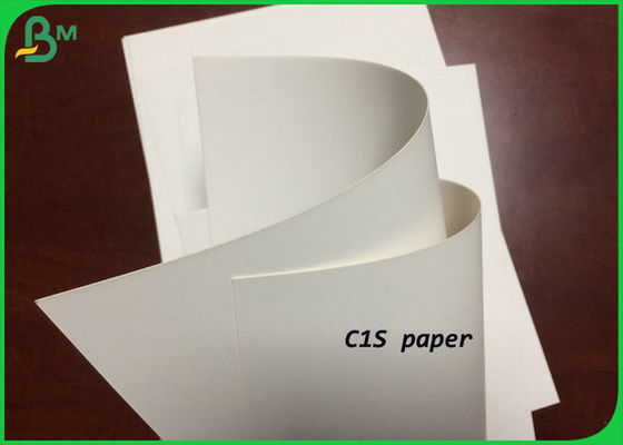 80gsm 130gsm revestiu o papel de seda de C1S para fazer o folheto de propaganda ou o cartão de aniversário