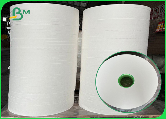 28gram biodegradável Straw Wrapping Paper branco 26mm/35mm * 5000m Rolls