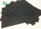 placa de papel preta contínua sem revestimento de 250gsm 300gsm 350gsm 31inch para caixas do pacote