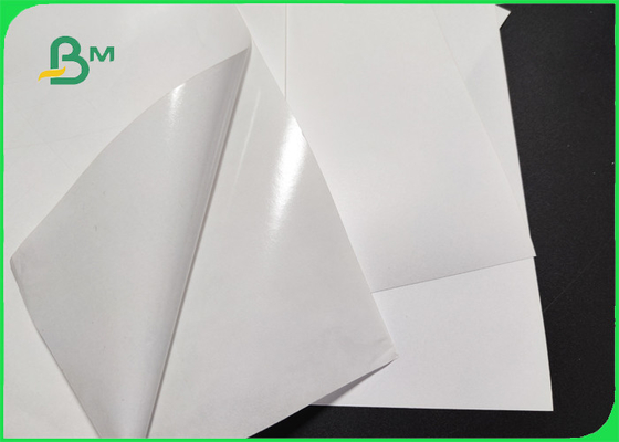 rolo enorme de papel térmico de 55gsm 58gsm para etiquetas vazias 640mm 795mm