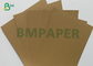 rolo da placa de 80gsm 100gsm 120gsm Brown Kraft para sacos de papel