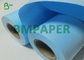 papel de traçado de tiragem imprimindo azul do plotador do CAD dos lados 80g dois no rolo
