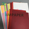 Cor vermelha Bristol Paper sem revestimento 70gsm aos materiais múltiplos da personalização da cor 250gsm