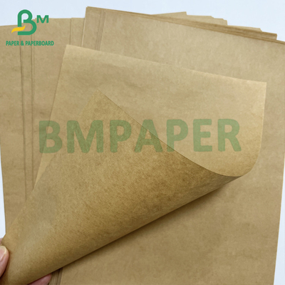 Reciclável 65 - 150 GSM Brown Extensible Carrie Bag Paper Roll