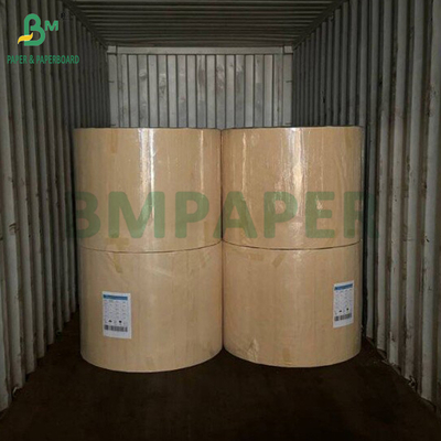 35 gm 40 gm Resistente a altas temperaturas Papel branco à prova de gordura Jumbo Rolls para assar e cozinhar