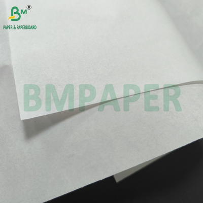 Sacos de papel de sanduíche de papel 7 embalagens de alimentos cor branca natural