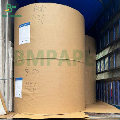 Sacos de papel de sanduíche de papel 7 embalagens de alimentos cor branca natural