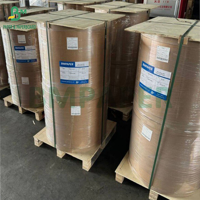 34gm 40gm papel à prova de gordura Kraft marrom Sandwich folhas de embalagem de tamanho personalizado