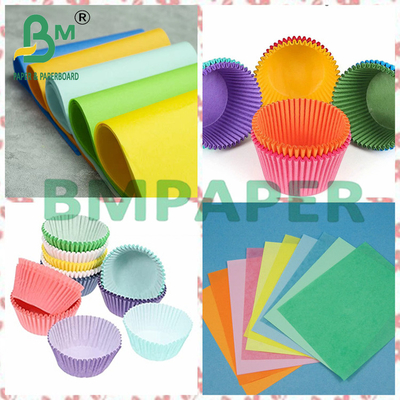 508mm 600mm Greaseproof Colored Baking Cups Liners Papel para Muffin Cupcakes
