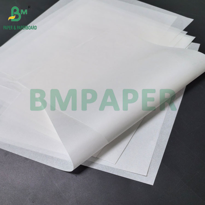 Papel de silicone resistente ao calor em embalagem de qualidade alimentar Papel de cozinha branco
