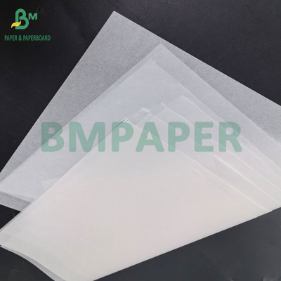 50 g de pasta de sanduíche à prova de óleo de deli Eco Friendly Wrapping White Bleached Paper Roll