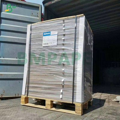 1.2mm 1.5mm 2 lados revestidos de papelão branco laminado para embalagens cosméticas 70x100cm