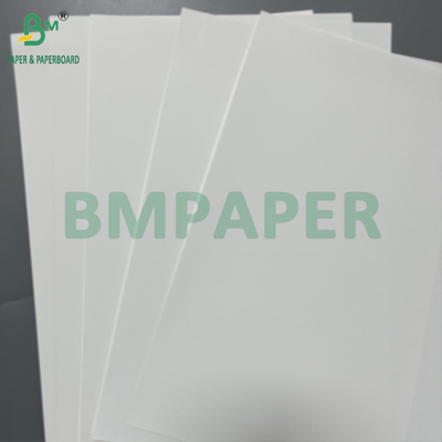 Rolo de papel sintético térmico revestido de um lado e de dois lados, branco, de 120 a 180 microns