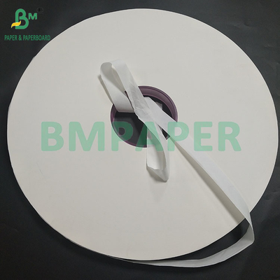 Papel de embalagem de palha branca degradável de 24 gm 32 mm para embalagem de palha