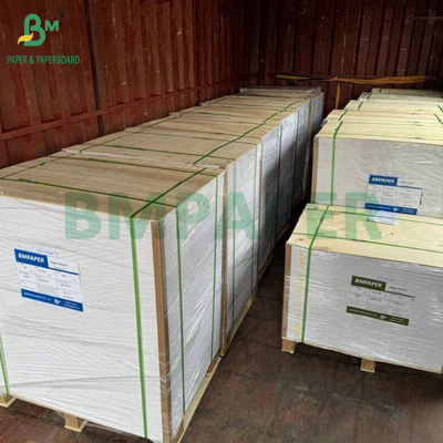 40 gm Papel Offset Branco Alto Sem Revestimento Sem Madeira Para Insertos de Livro 640 x 900 mm