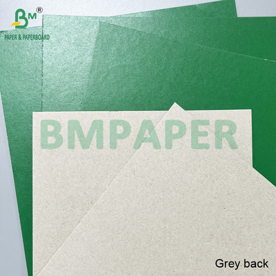 Boa rigidez 1,2 mm Cinza traseira verde cartão lacado laminado