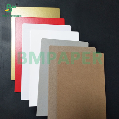 1.5MM Alta rigidez Brilhante Colorido Laminado Cinza Tabuleiro Para Caixas de Presente
