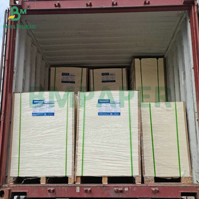 Papelão branco natural 600um 900um Pads de cerveja sem revestimento de duas faces