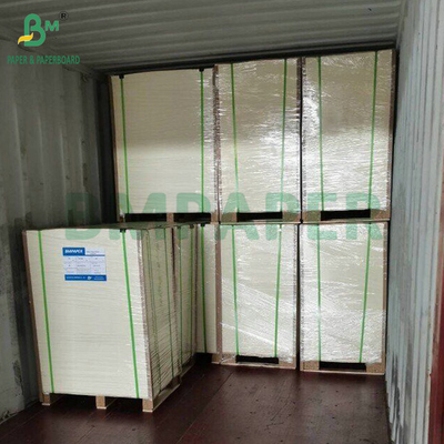 Papelão branco natural 600um 900um Pads de cerveja sem revestimento de duas faces